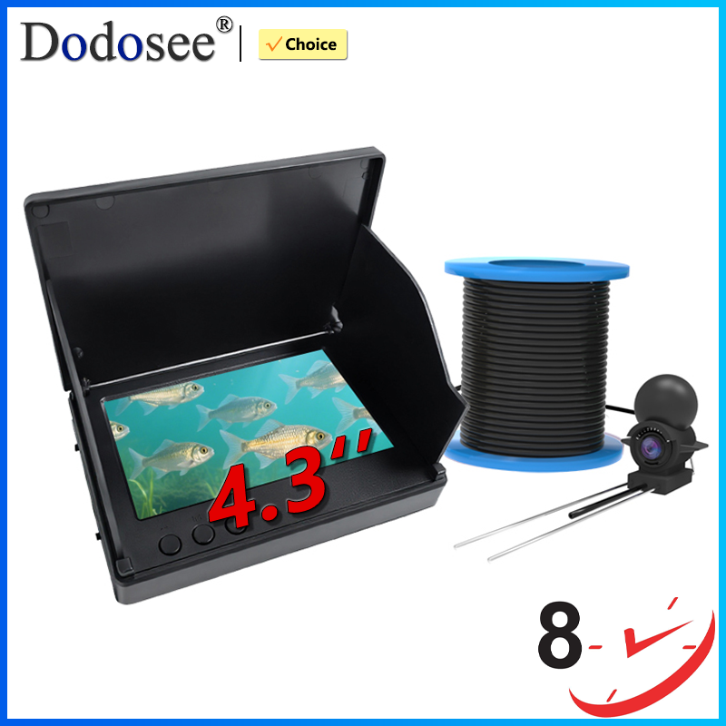 Fishing Depth Finder - Dodosee 220° Underwater Fishing Camera Handheld