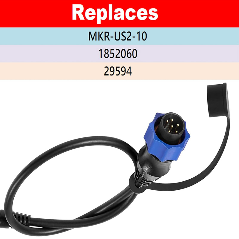 Fish Finder Cable - 1852060, 29594, MKR-US2-10 Sonar 2 Adaptor