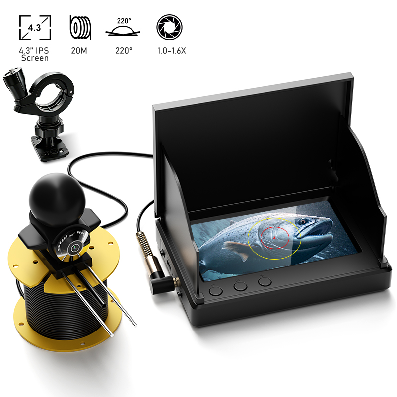 Fishing Camera - Fishing Camera with Night Vision 4.3’’