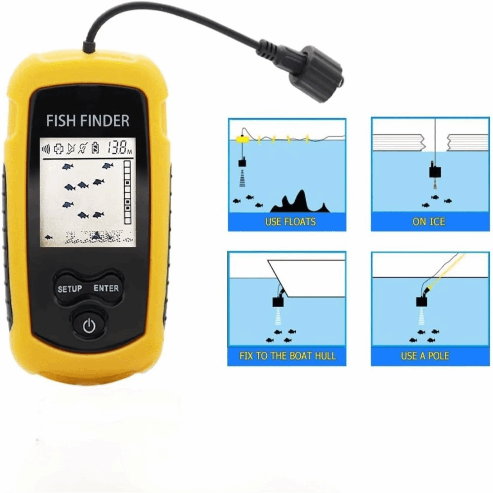 Handheld Portable Fish Finder  - огляд і ціна Fish Finder Portable