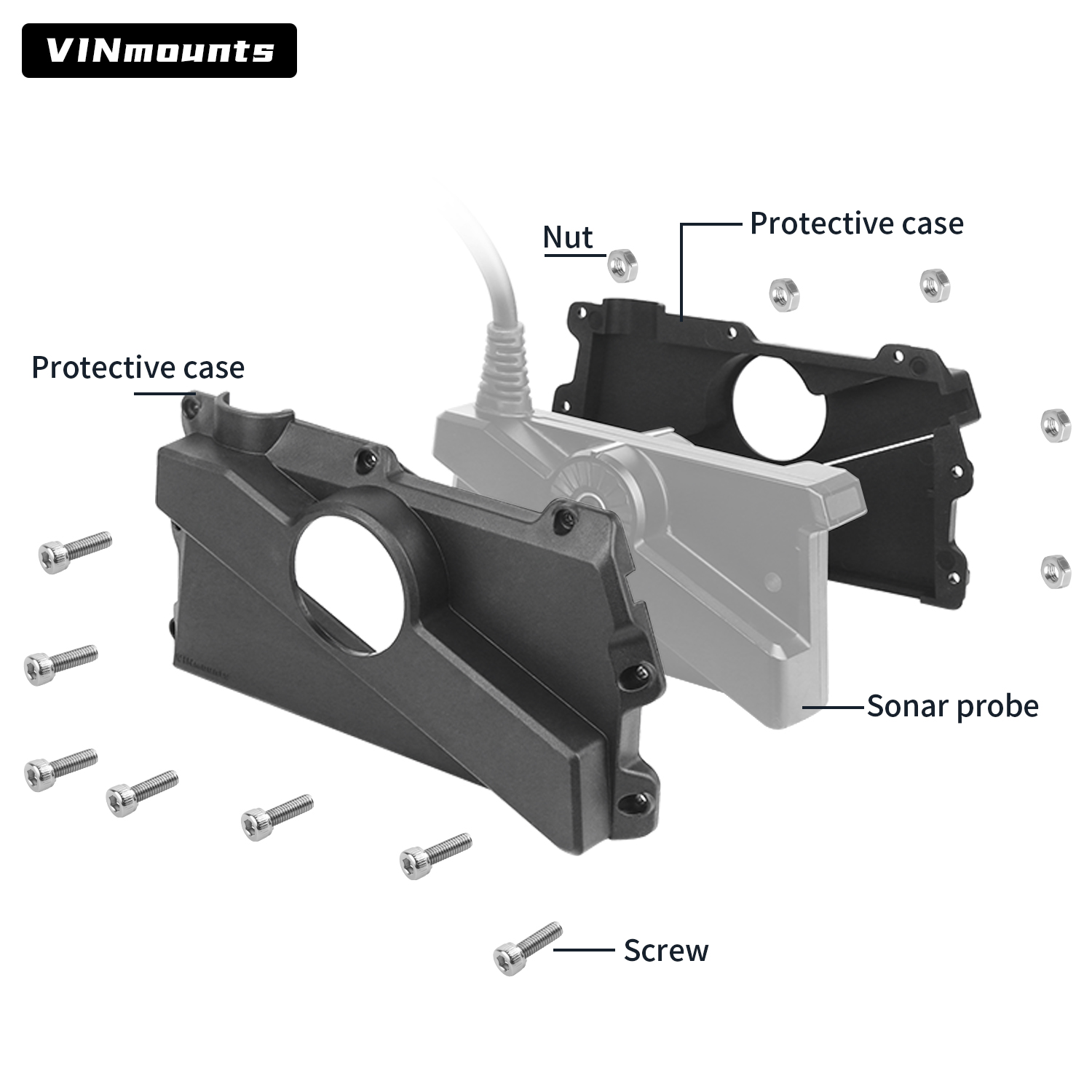 VIN Mounts Garmin LVS34 LiveSc - огляд і ціна Fish Finder Mount