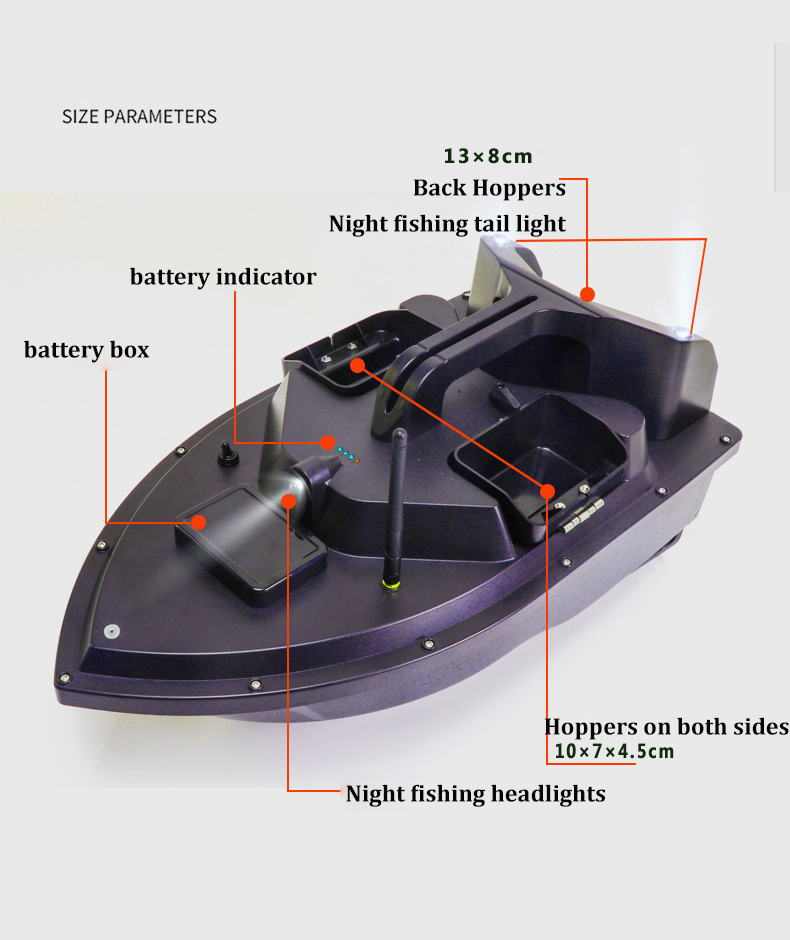 GPS RC Bait Boat fish finder B - огляд і ціна Fish Finder Gps