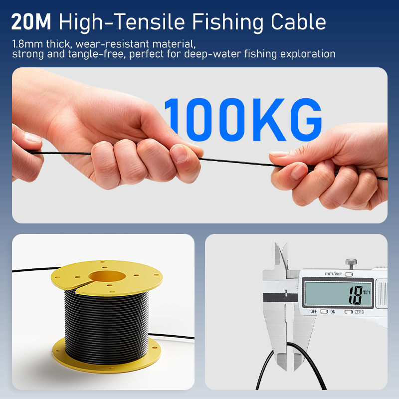 4.3'' LCD Portable Fish Finder - огляд і ціна Fishing Camera