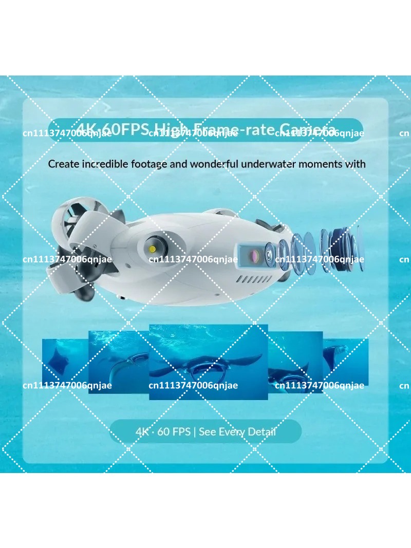 Underwater ROV Robot Diving 4K - огляд і ціна Underwater Camera