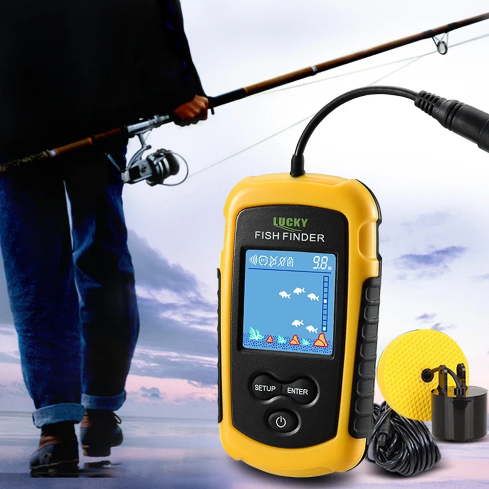 Lucky LCD Color Screen Portabl - огляд і ціна Fish Finder Portable