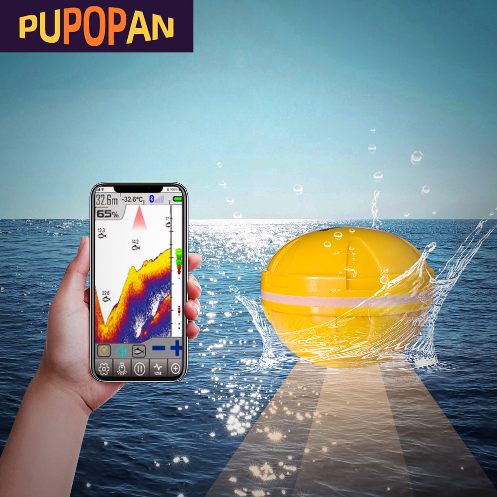 PUPOPAN 100M Brand New Smart P - огляд і ціна Fish Finder Gps