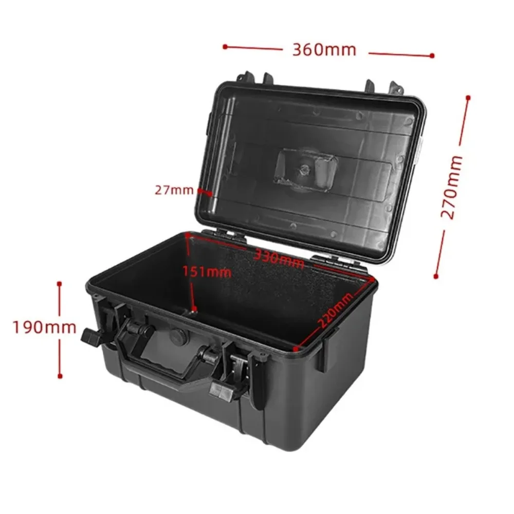 Plastic Tool Box Storage Large - огляд і ціна Fish Finder Case