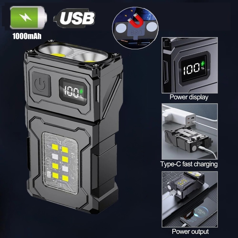 180° Rotatable LED Flashlight  - огляд і ціна Fishing Light