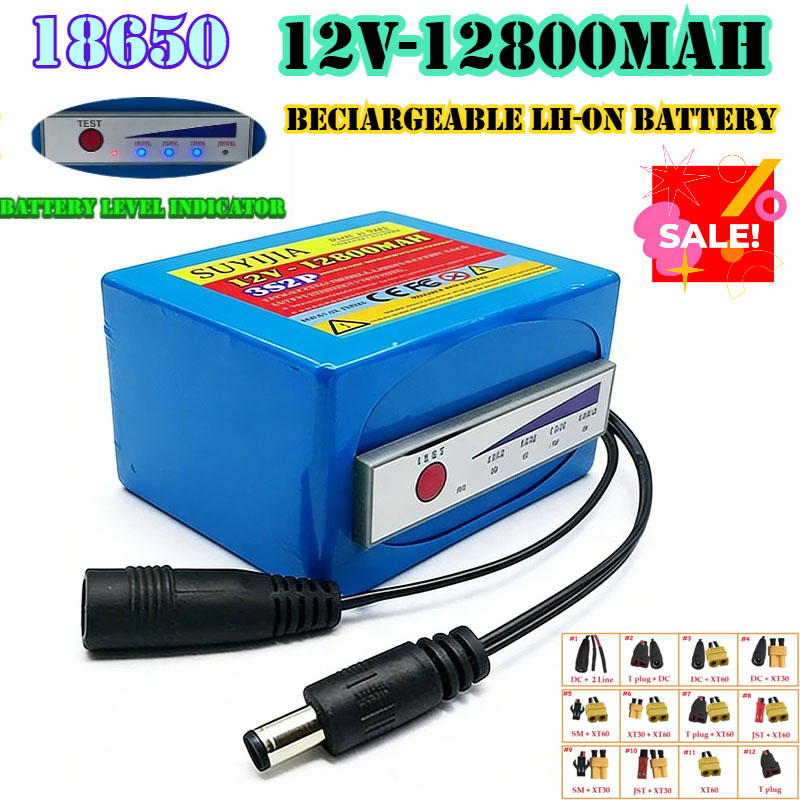 18650 Lithium Battery 3s2p 12v - огляд і ціна Fish Finder Portable
