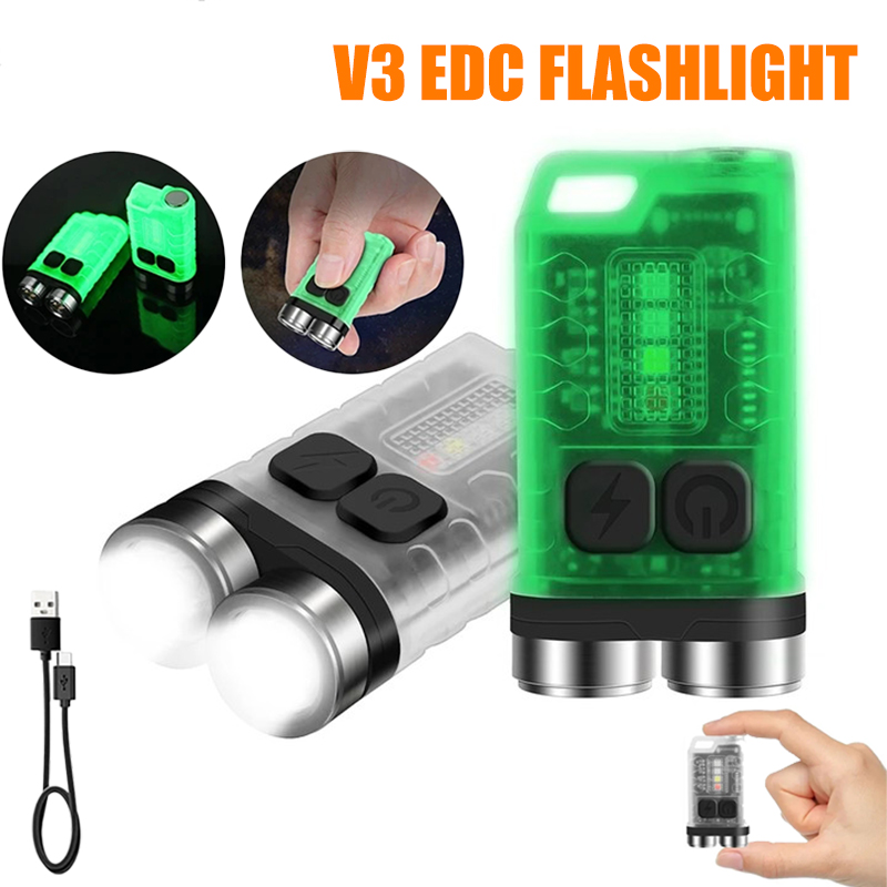 V3 EDC Flashlight Mini Keychai - огляд і ціна Fishing Light
