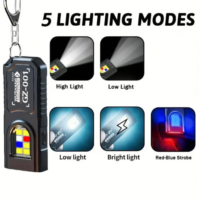 Powerful Mini COB LED Keychain - огляд і ціна Fishing Light