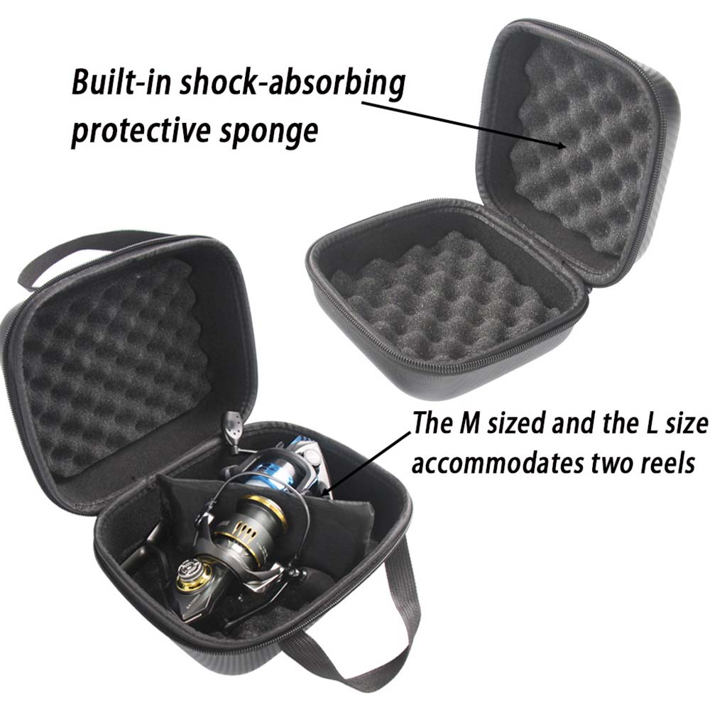 JSFUN Fishing Reel Case S/M/L  - огляд і ціна Fish Finder Case