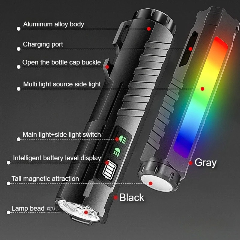 Tactical Flashlight Type-c Rec - огляд і ціна Fishing Light