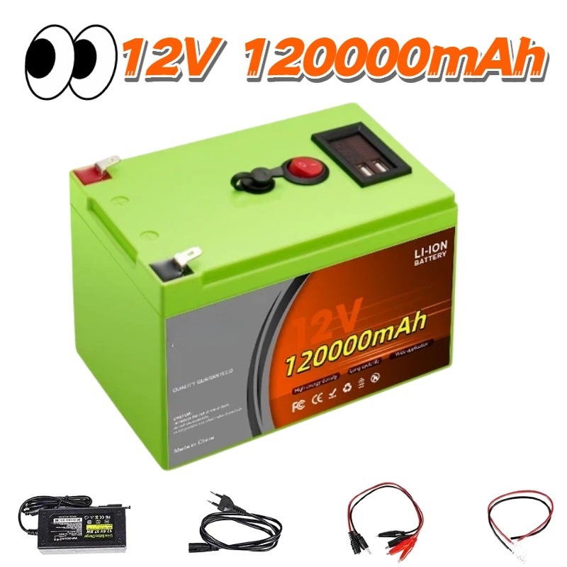 LiFePO4 12V 200Ah Rechargeable - огляд і ціна Fish Finder Charger