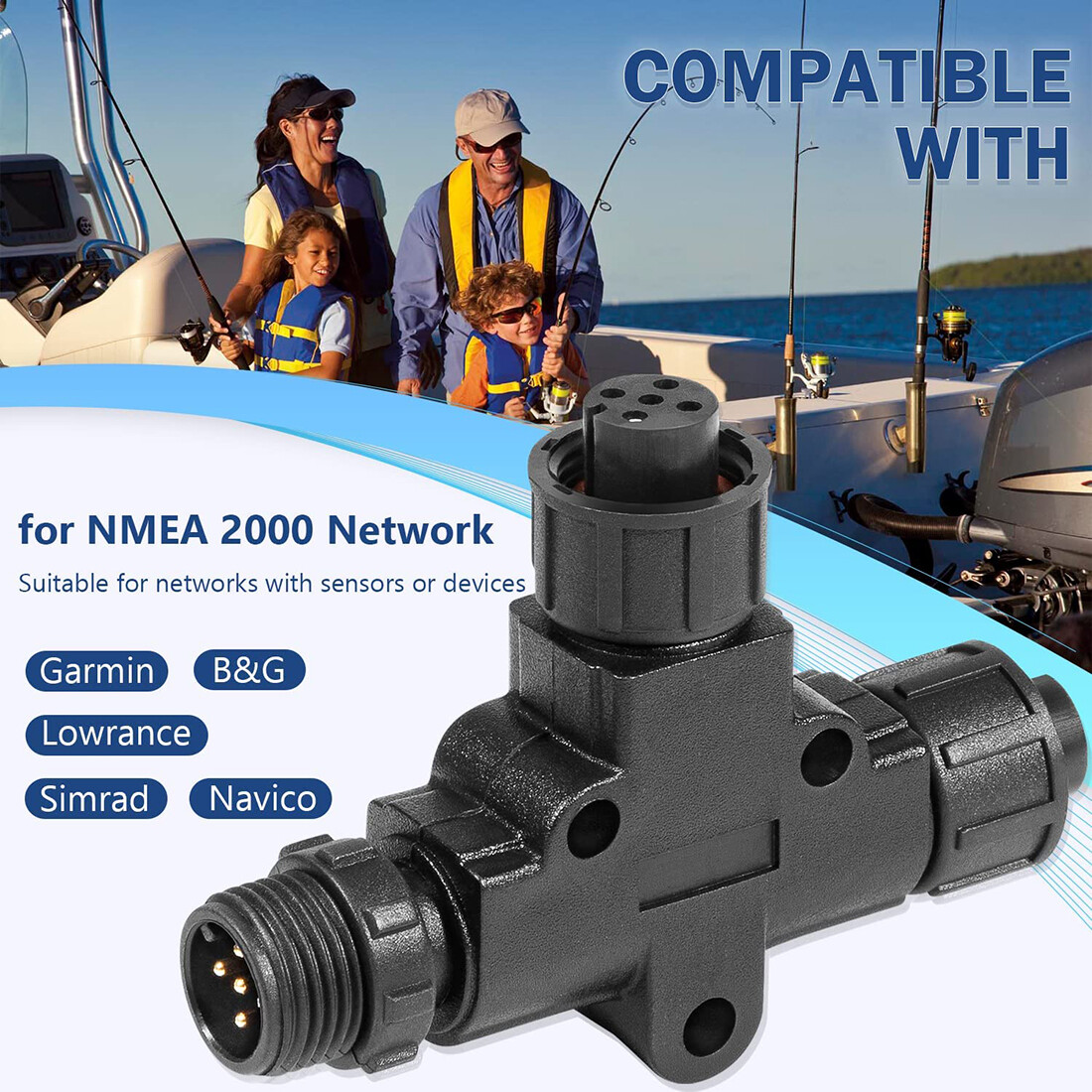 for NMEA 2000 Micro-C T-Connec - огляд і ціна Fish Finder Cable