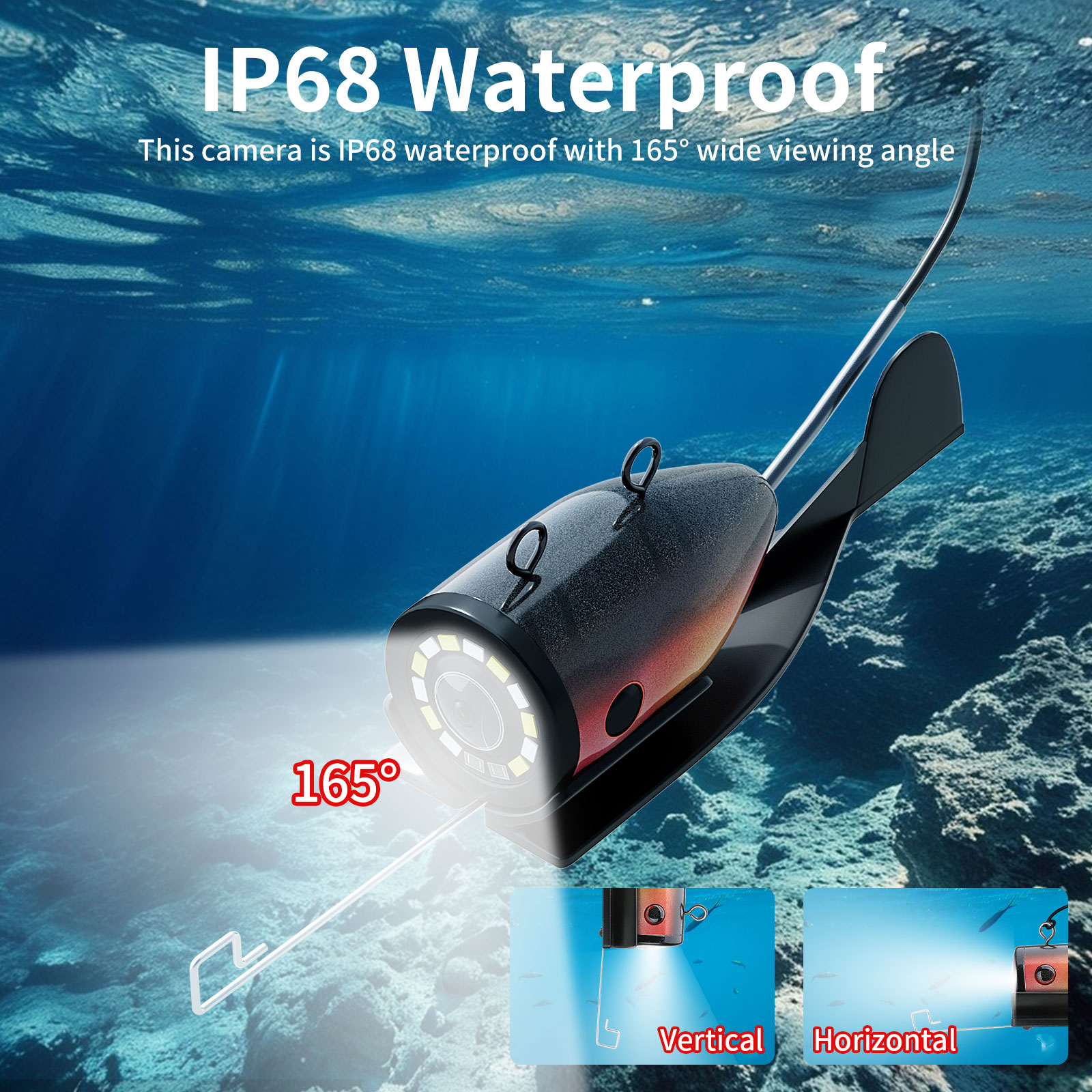Underwater Fishing Camera - 15 - огляд і ціна Fish Finder Battery