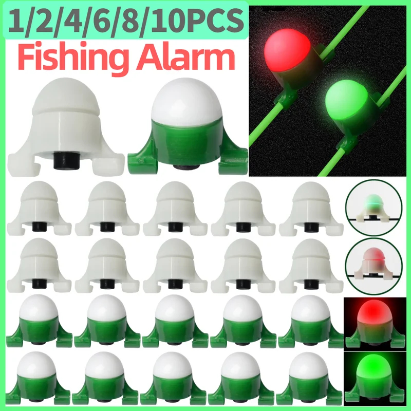 2-8pcs LED Night Fishing Alarm - огляд і ціна Bite Indicator