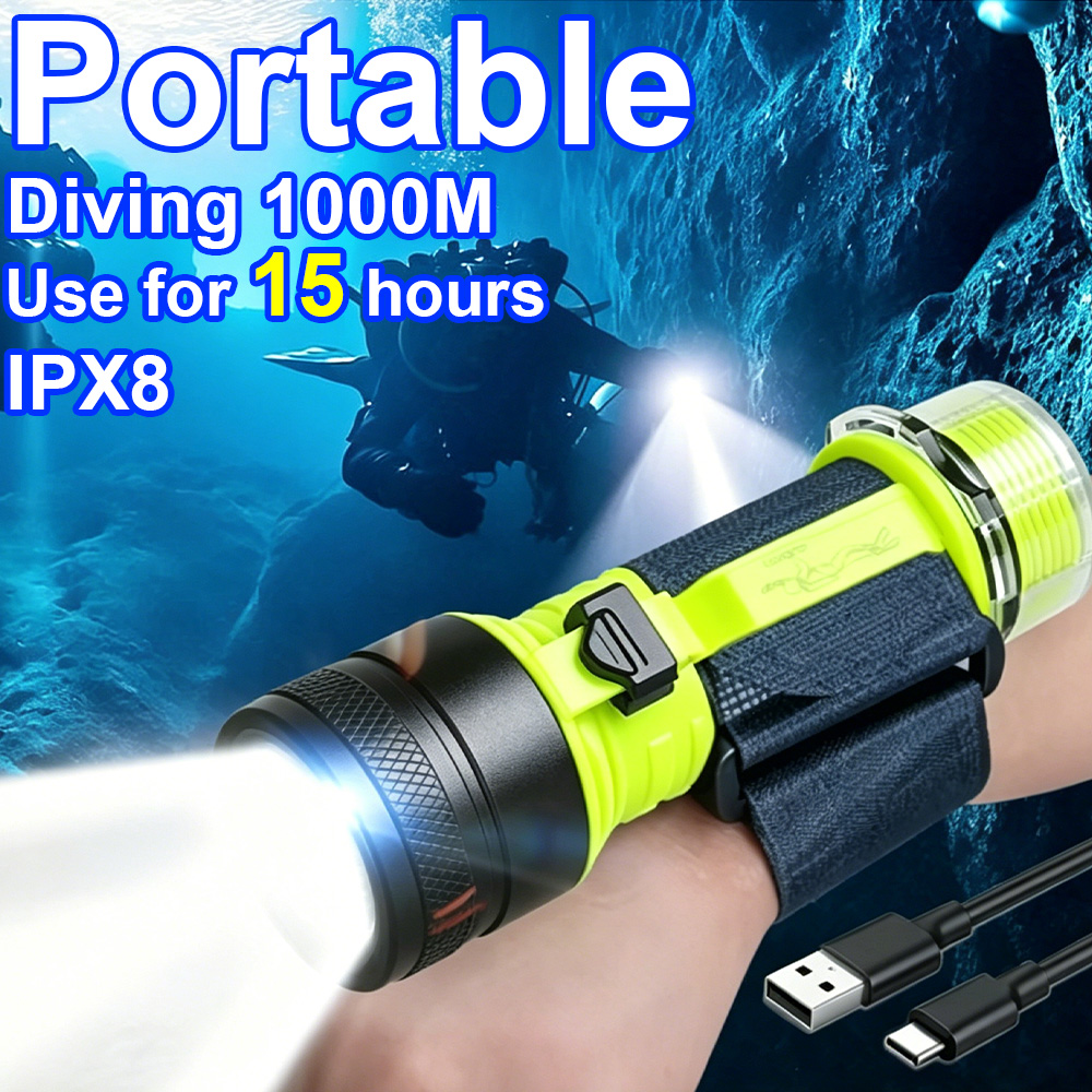 New Portable Professional LED  - огляд і ціна Fishing Light