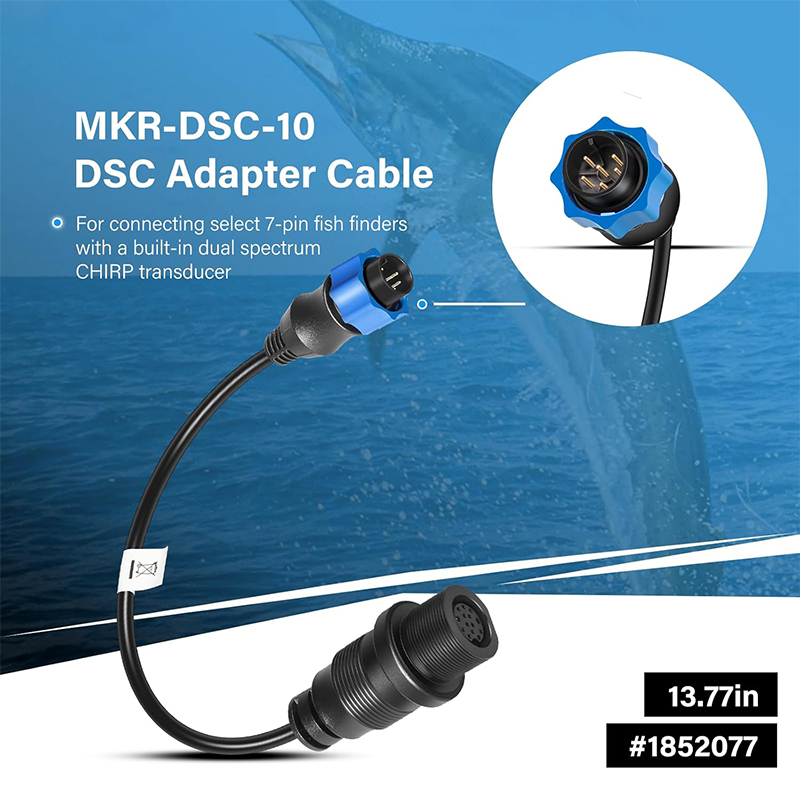 MKR-DSC-10 1852077 DSC Adapter - огляд і ціна Fish Finder Cable
