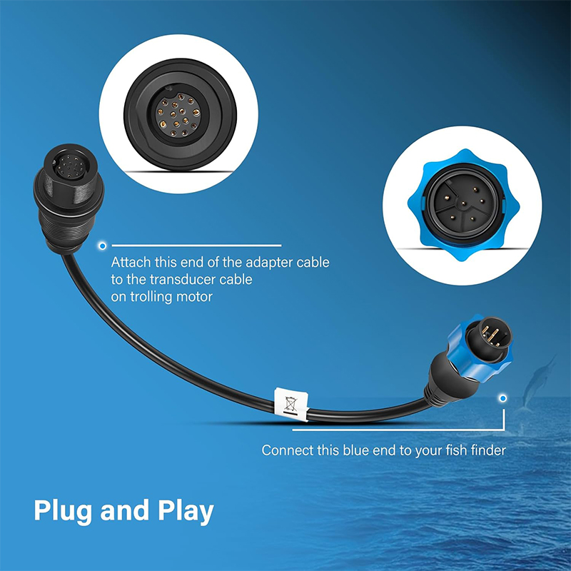 MKR-DSC-10 1852077 DSC Adapter - огляд і ціна Fish Finder Cable
