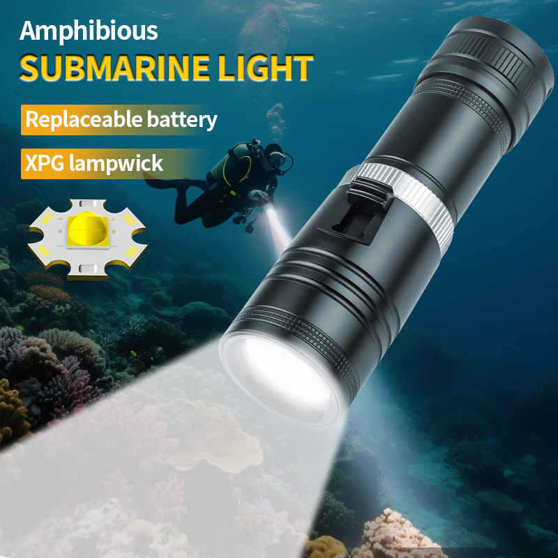 D117 Aluminum Waterproof IPX8  - огляд і ціна Fishing Light