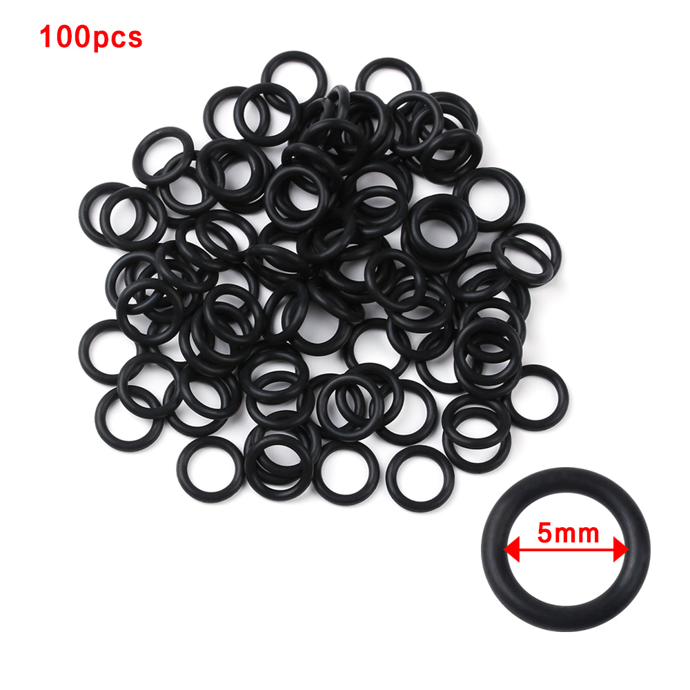 100 PCs Black Rubber O-Rings S - огляд і ціна Bite Indicator