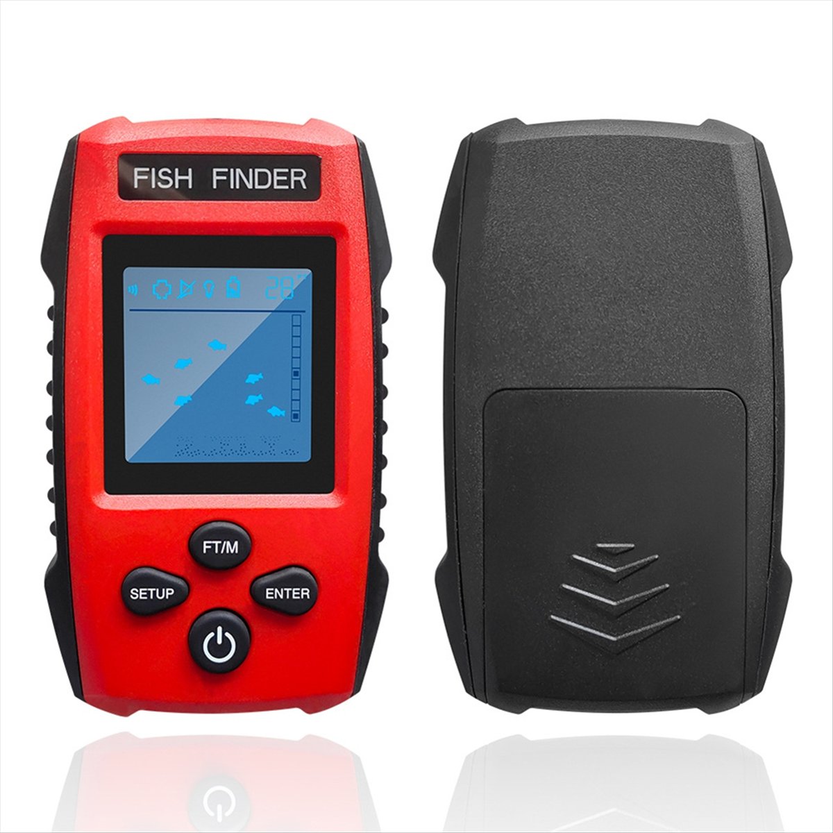 Color LCD Fish Finder Wired So - огляд і ціна Fish Finder Transducer