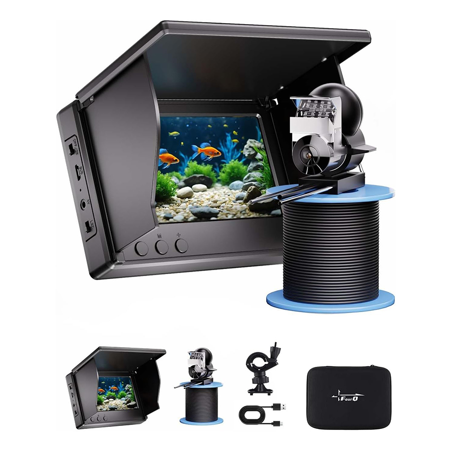FOURQ Handheld 1080P 4.3'' LCD - огляд і ціна Fish Finder Portable