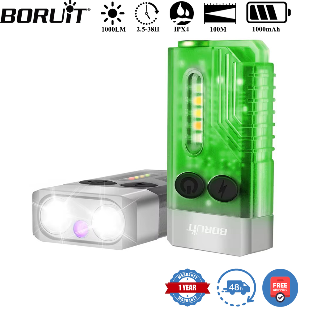 BORUiT V10 Keychain UV LED EDC - огляд і ціна Fishing Light