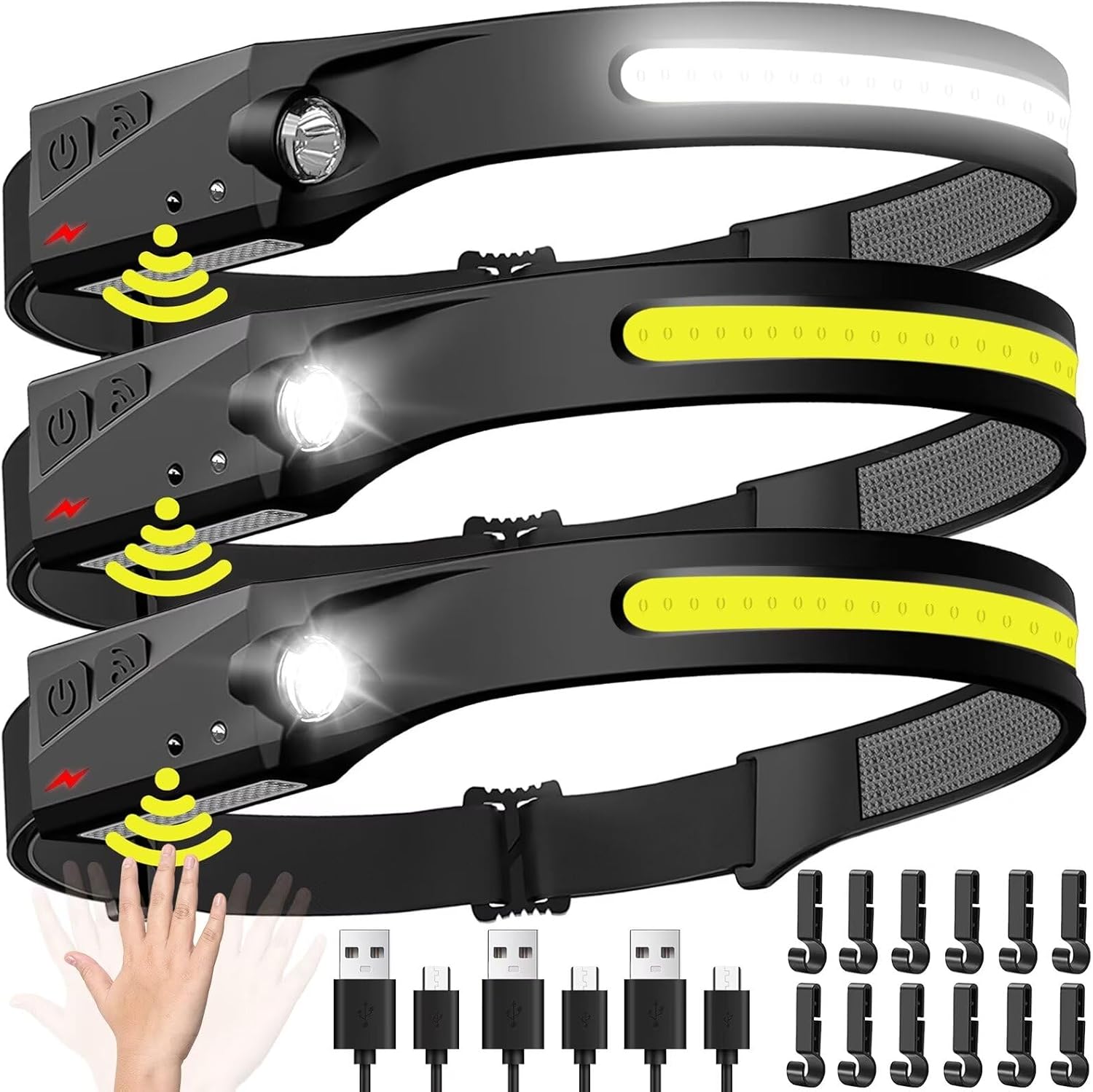 Sensor Headlamp LED Head Flash - огляд і ціна Fish Finder Battery