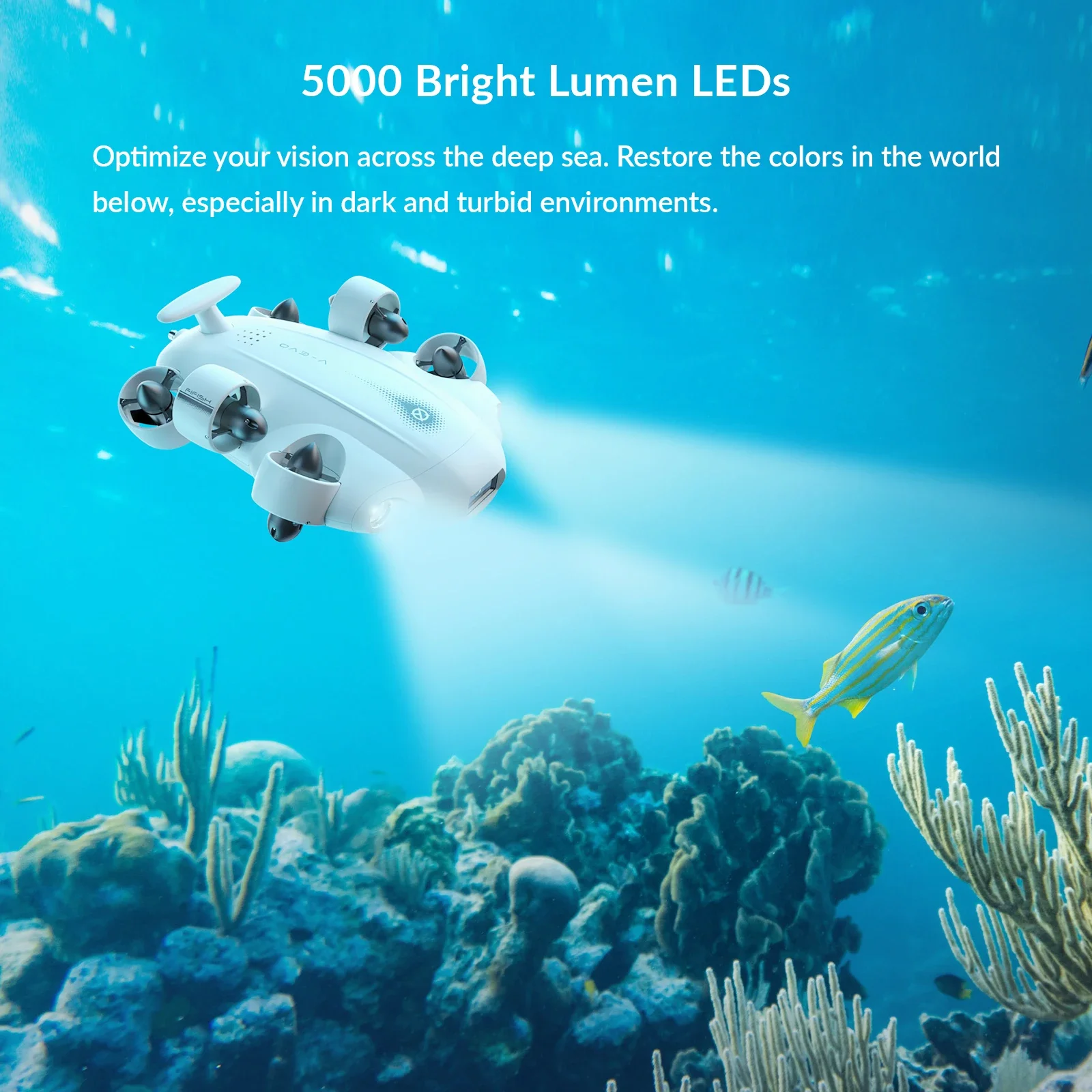 2026 Premium  FIFISH V-EVO Und - огляд і ціна Underwater Camera