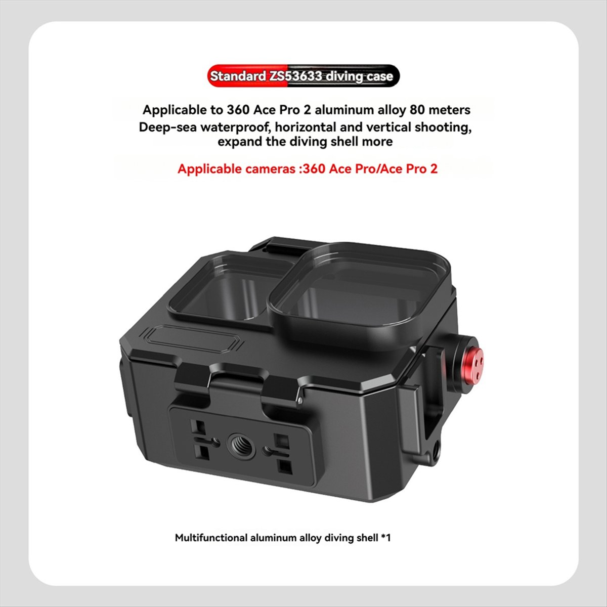 M05K 263FT/80M Waterproof Case - огляд і ціна Underwater Camera