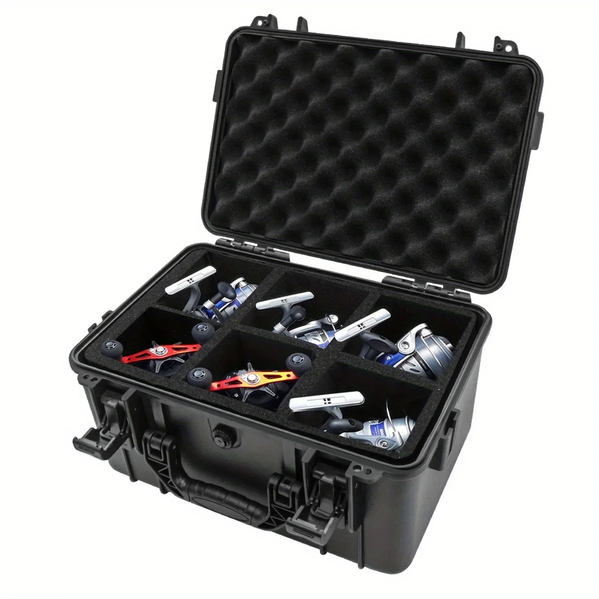 1 portable toolbox with pre cu - огляд і ціна Fish Finder Case