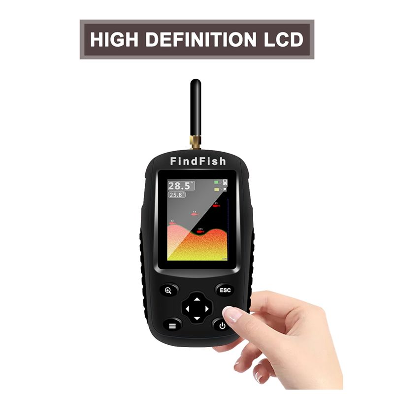 Quality Smart English Russian  - огляд і ціна Fish Finder Portable
