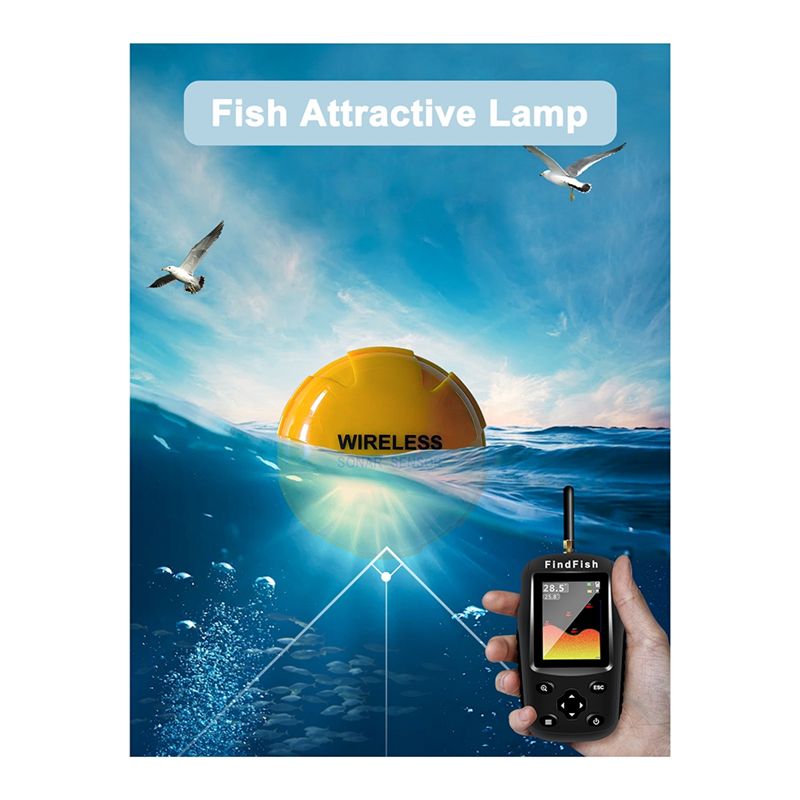 Quality Smart English Russian  - огляд і ціна Fish Finder Portable