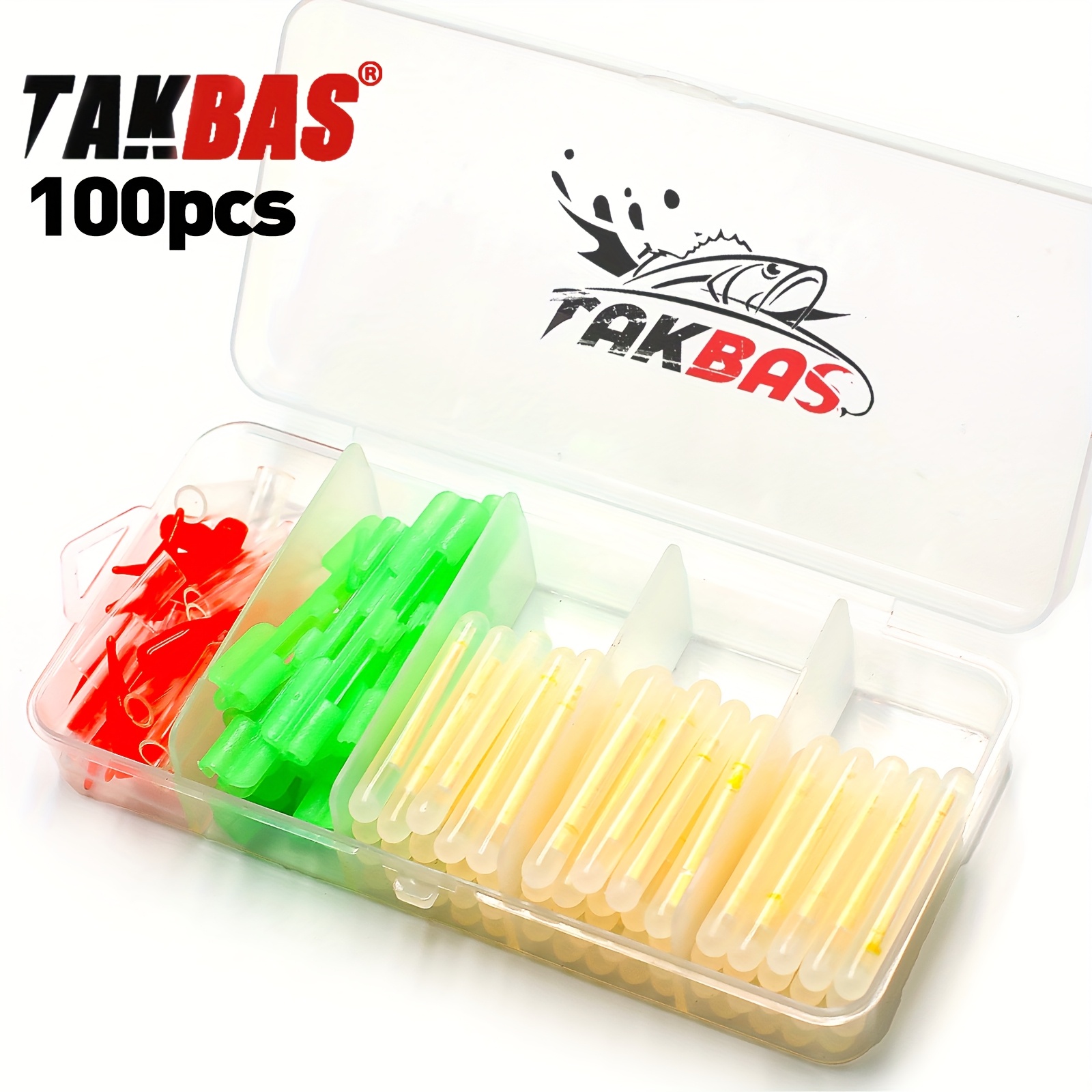 100PCS Fishing Glow Sticks Set - огляд і ціна Fish Alarm