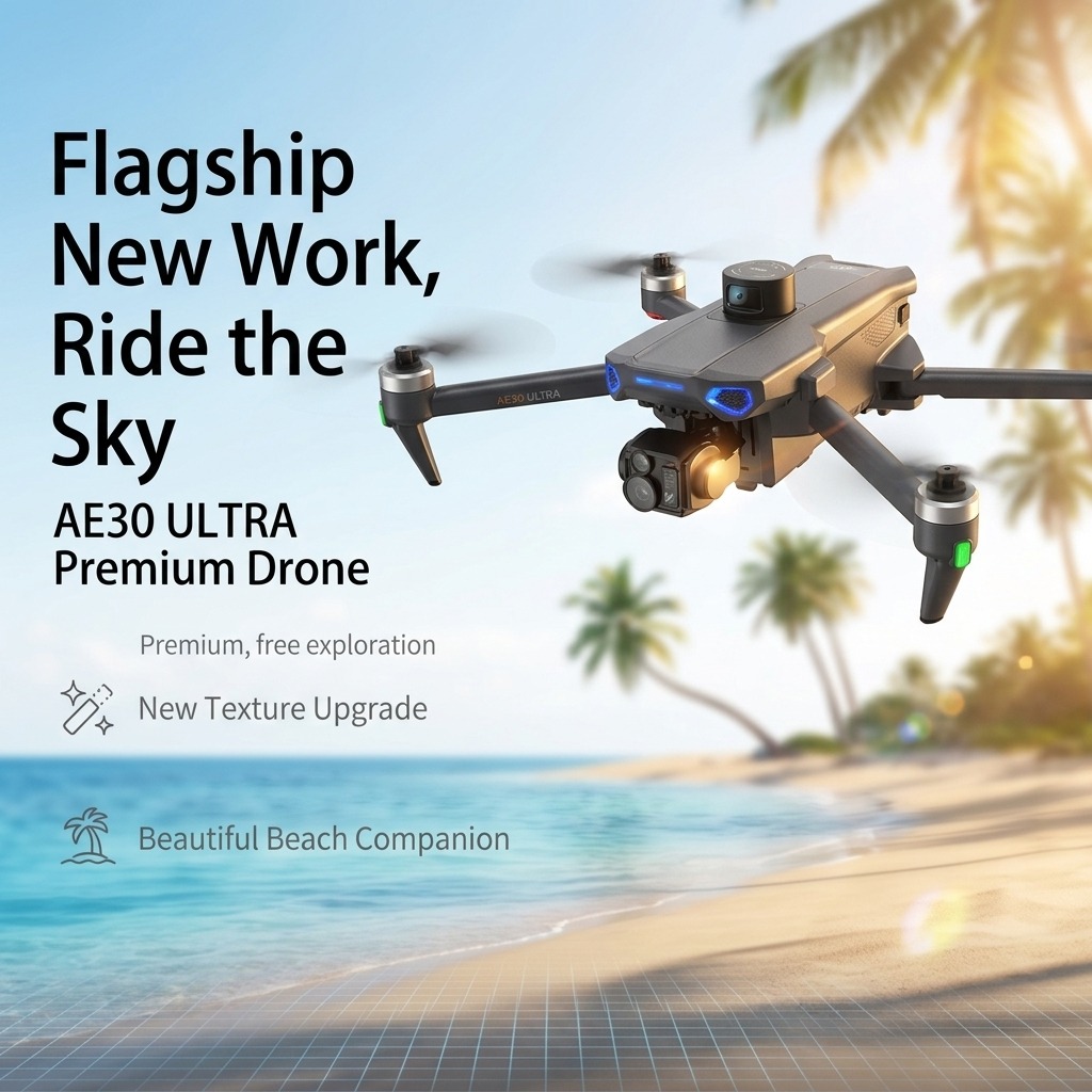 NEW AE30 Ultra GPS Drone 4K Pr - огляд і ціна Fishing Camera