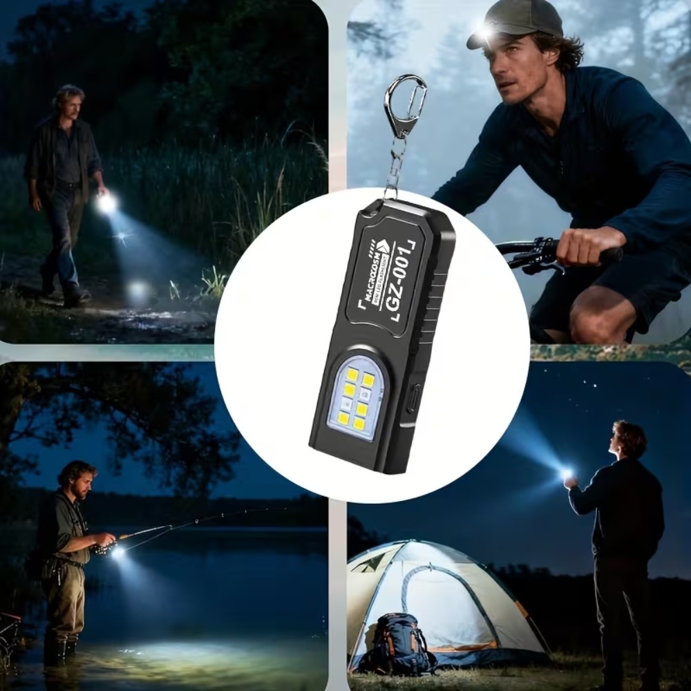 Mini COB LED Keychain Flashlig - огляд і ціна Fishing Light